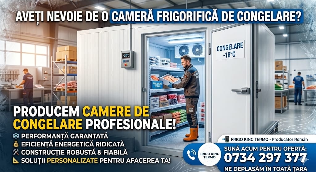Camera Frigorifica Congelare